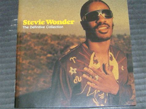 【やや傷や汚れあり】stevie wonder スティービー・ワンダー ベスト「the definitive collection」2cd