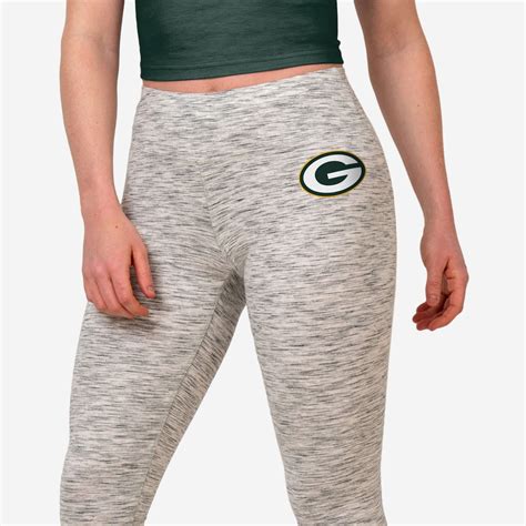 Green Bay Packers Womens Gray Legging Foco