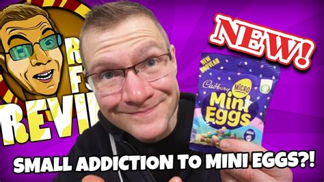 cadbury micro mini eggs taste review youtube