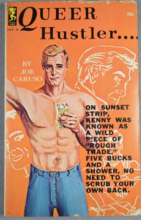 mature 18 gay pulp novel queer hustler by joe caruso etsy