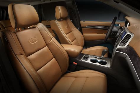 jeep grand cherokee tan leather interior