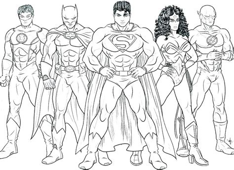 coloring pages super heroes coloring pages hero  kids