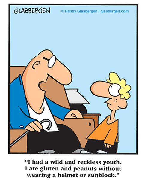 cartoons about getting older randy glasbergen glasbergen cartoon service