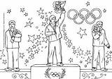 Colouring Olimpiadas Olympics Londres Olympische Podium Winterspiele Spiele Guía Gyerekeknek Flag Utilice Descargar sketch template