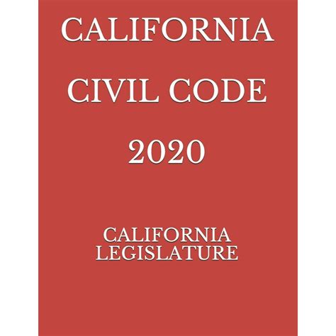 california civil code  paperback walmartcom walmartcom