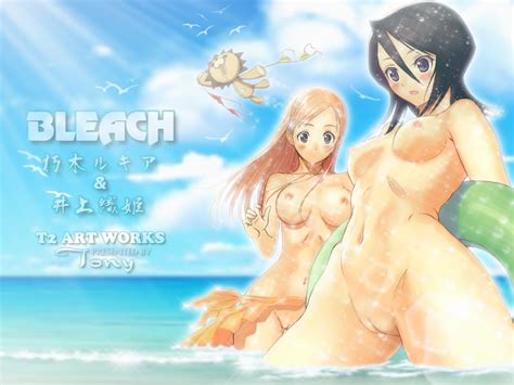 Tony Taka Inoue Orihime Kon Bleach Kuchiki Rukia Bleach Nude