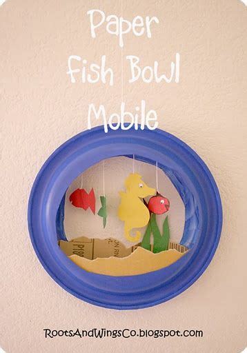 fish bowl ideas  images paper fish preschool crafts crafts