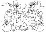 Coloring Thanksgiving Turkeys Pages Printable Edupics Turkey Kids Getdrawings Large sketch template