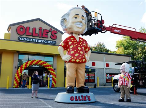 ollies bargain outlet sets record  largest bobblehead