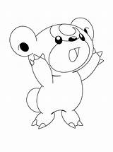 Pokemon Pages Coloring Printable Cute Colouring sketch template