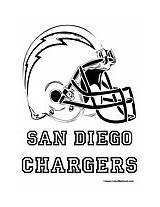 Chargers Nfl sketch template