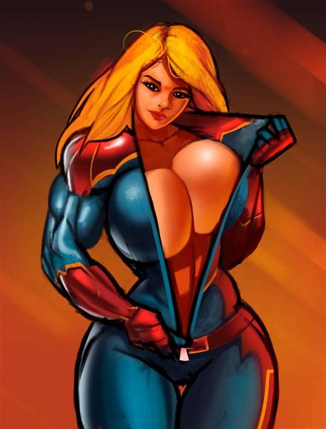 Captain Marvel Undressing Captain Marvel Carol Danvers