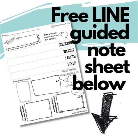 guided note sheet    mark studios