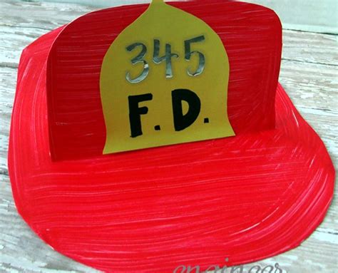 firefighter hat fun family crafts