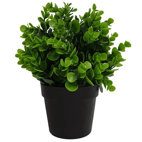 small potted artificial peperomia plant uv resistant cm