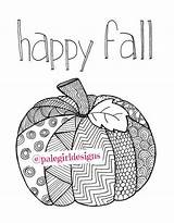 Coloring Fall Happy Pages Adult Choose Board sketch template