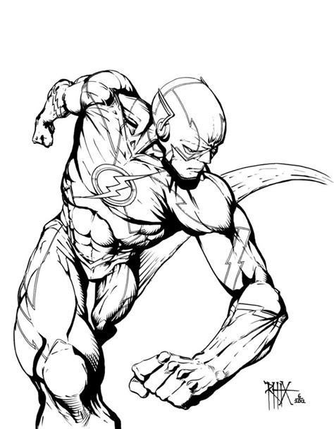 flash superhero coloring pages coloring home