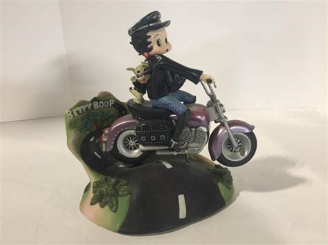 Betty Boop On Motorcycle Born To Be Boop Animated Music Sc