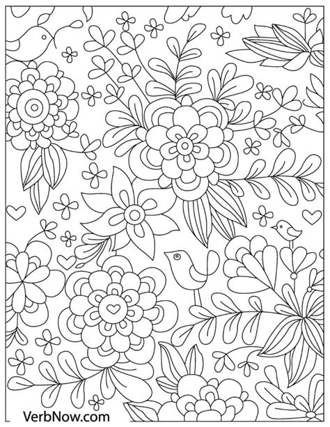 beautiful flower coloring pages  unique   easy