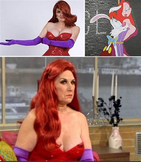 The Jessica Rabbit In Real Life Is Annette Edwards Uk