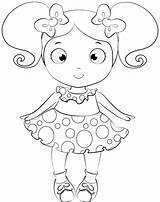 Baby Coloring Alive Pages Doll Printable Getcolorings sketch template