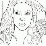 Coloring Pages Rapper Girl Rappers Print Rap Getcolorings sketch template