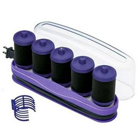 hot tools supersize flocked travel hair rollers 1 3 4 inches 1357