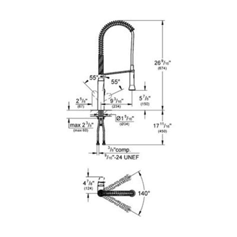 grohe kitchen faucet parts diagram wow blog