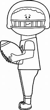 Coloring Football Catching Playing Kid Wecoloringpage sketch template