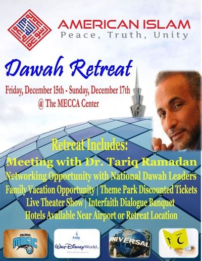 orlando dawah retreat to feature tariq ramadan despite