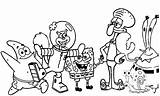 Spongebob Esponja Amigos Characters Dibujos Colorear24 sketch template