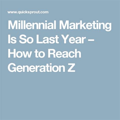 ultimate guide  generation  marketing millennial marketing
