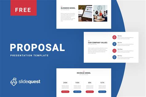 proposal  business  template slidequest