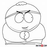 Cartman Draw Park South Tricky Step Sketchok sketch template