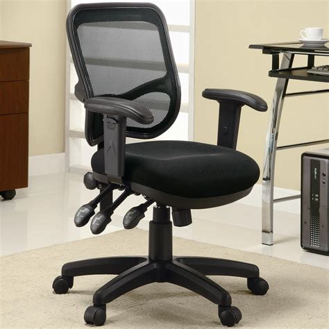 coaster office chairs contemporary mesh office task chair  furniture mattress office
