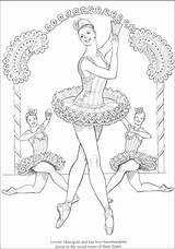 Ballet Coloring Dance Pages Nutcracker Ballerina Book Sheets 발레리나 Class Dancer Kids Swan Barbie Books Lake Printable Rainbowresource Letscolorit 그림 sketch template