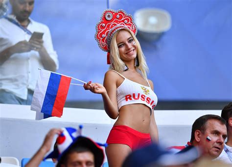 This Russian Hottest Football Fan Natalya Nemchinova Turns