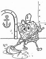 Spongebob sketch template