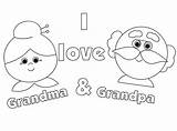 Grandparents Coloring Grandma Grandpa Pages Printable Drawing Kids Grandparent Preschool Cards Crafts Sheets Grandfather Grandad Color Happy Colouring Coloringpage Eu sketch template