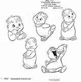 Chipmunks Alvin Gif Model Coloring Pages Theodore Pixels Chipettes Sheets Para Jeanette Chipette Books Pasta Escolha sketch template