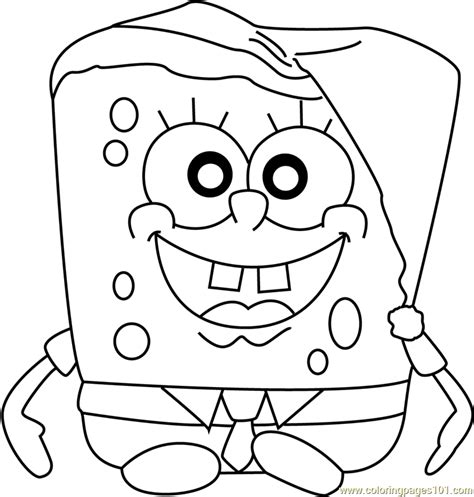 spongebob christmas coloring page  christmas cartoons coloring
