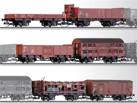 tillig  pc freight car set   csd