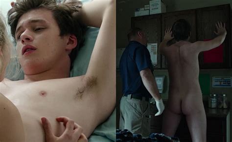 ansel elgort exposes his tight ass naked male celebrities