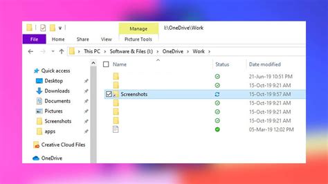 sync  folder  onedrive  windows