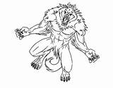 Coloring Pages Werewolf Wolf Scary Angry Werewolves So Wolfman Sheet Print Getcolorings Color Getdrawings Printable Button Through sketch template