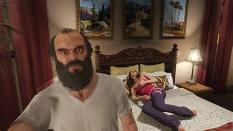 broke into micheal s house as trevor she never stopped playing with herself grandtheftautov