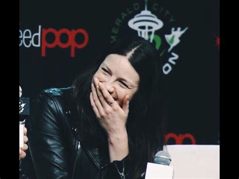 outlander caitriona balfe at the seattle eccc panel