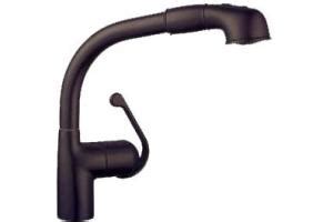 grohe ladylux    zb oil rubbed bronze pull  kitchen faucet  ashford spray head