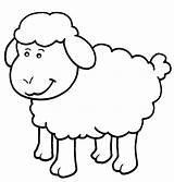 Mutton Sheep sketch template