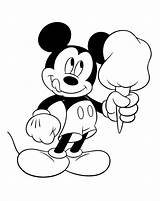 Mickey Mouse Coloring Pages Printable Kids Colorear Para sketch template